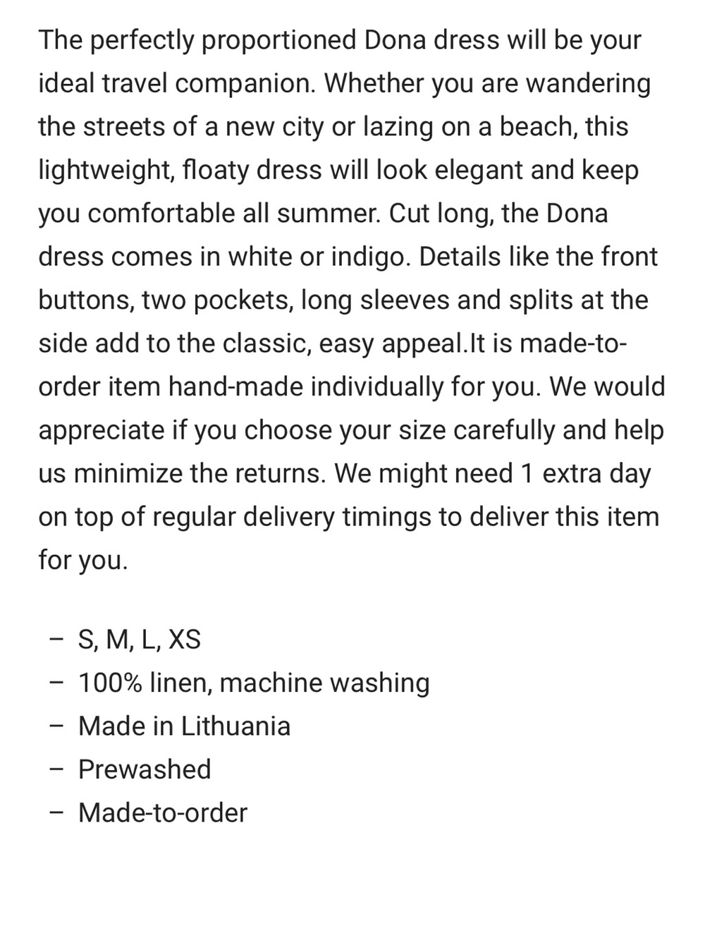 Linen Me Dona dress maxi - Picture 3 of 8